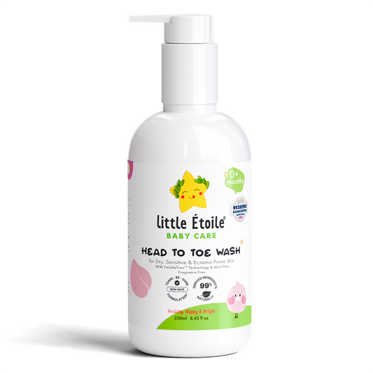 Little Étoile Care Head to Toe Wash for Dry, Sensitive & Eczema-prone Skin (0+ Months)