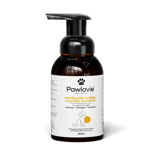 Pawlavie Waterless Furball Control Shampoo - For cats