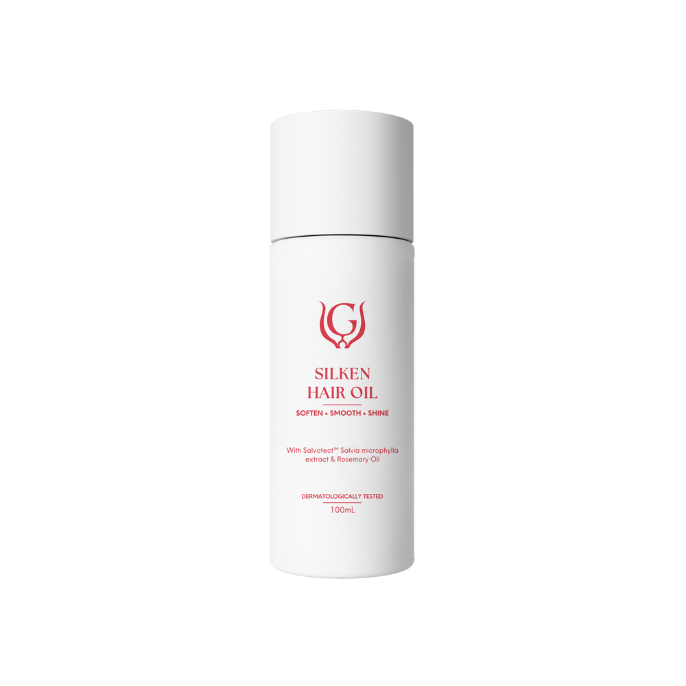 Garden of Wellness Silken Hair Oil 100 mL bottle and carton