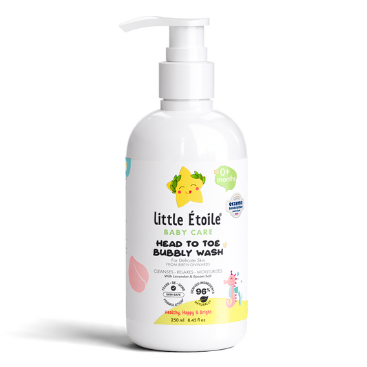 Little Étoile Care Head to Toe Bubbly Wash for Delicate Skin (0+ Months)