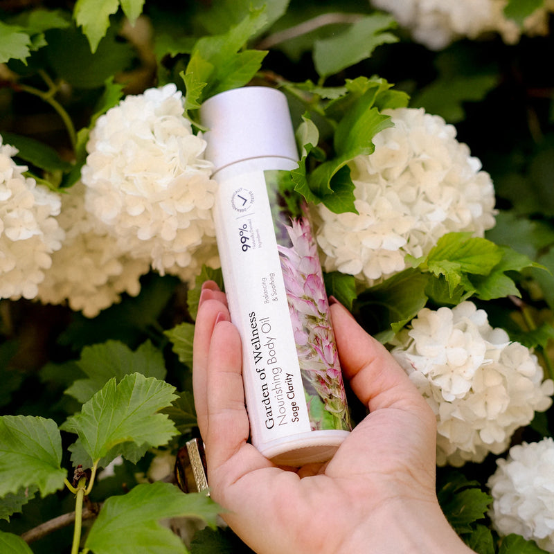 1 x Nourishing Body Oil – Sage Clarity
