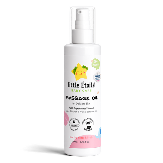 Little Étoile Care Massage Oil for Delicate Skin (0+ Months), 200mL